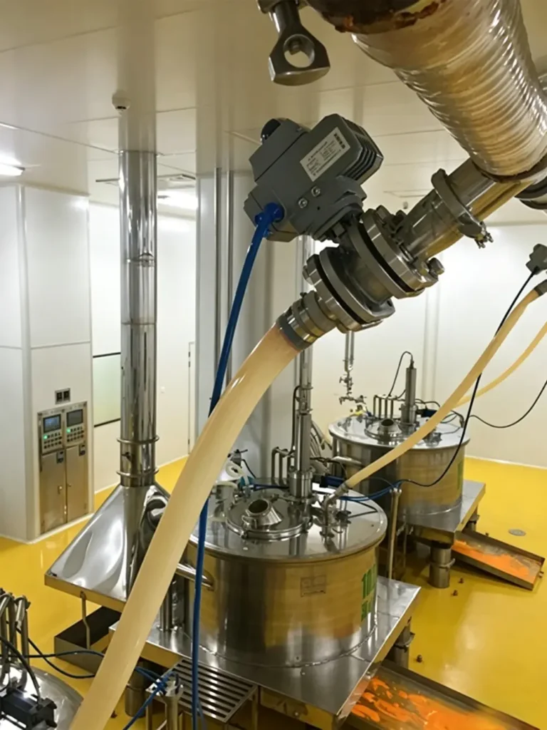 GRAT系列不锈钢316L电动球阀应用在制药行业