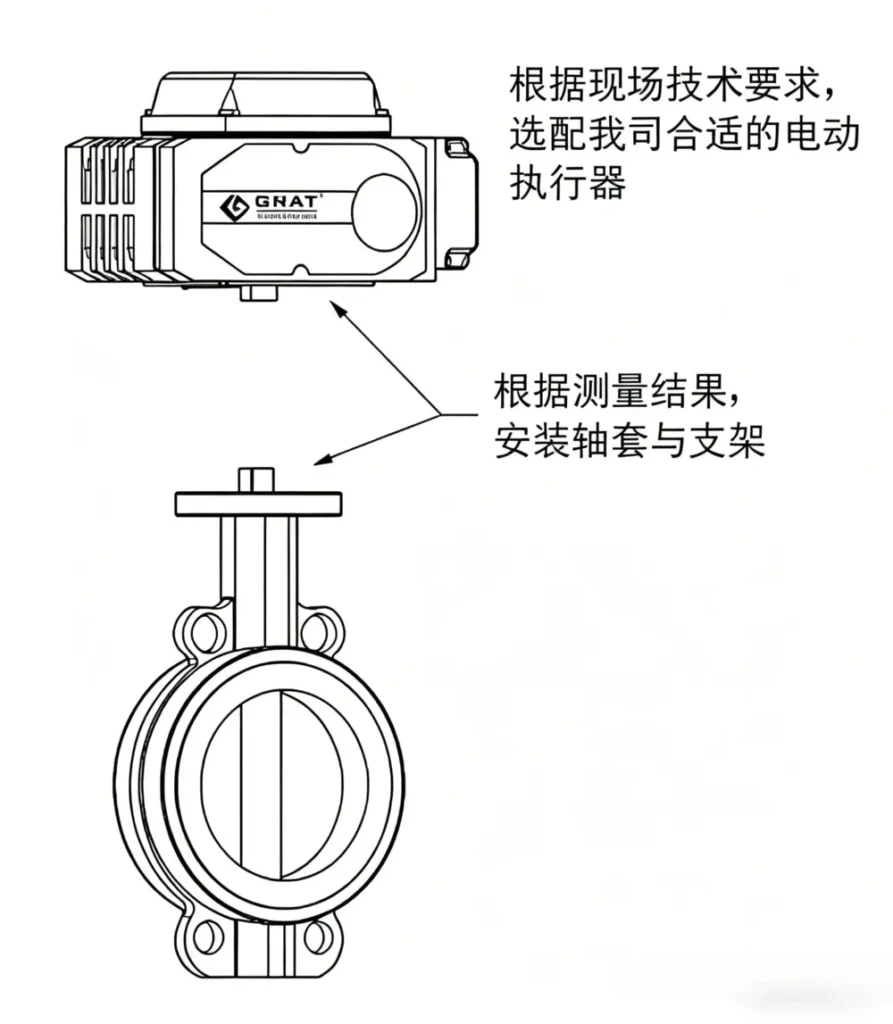 手动阀门如何改成电动阀门 4
