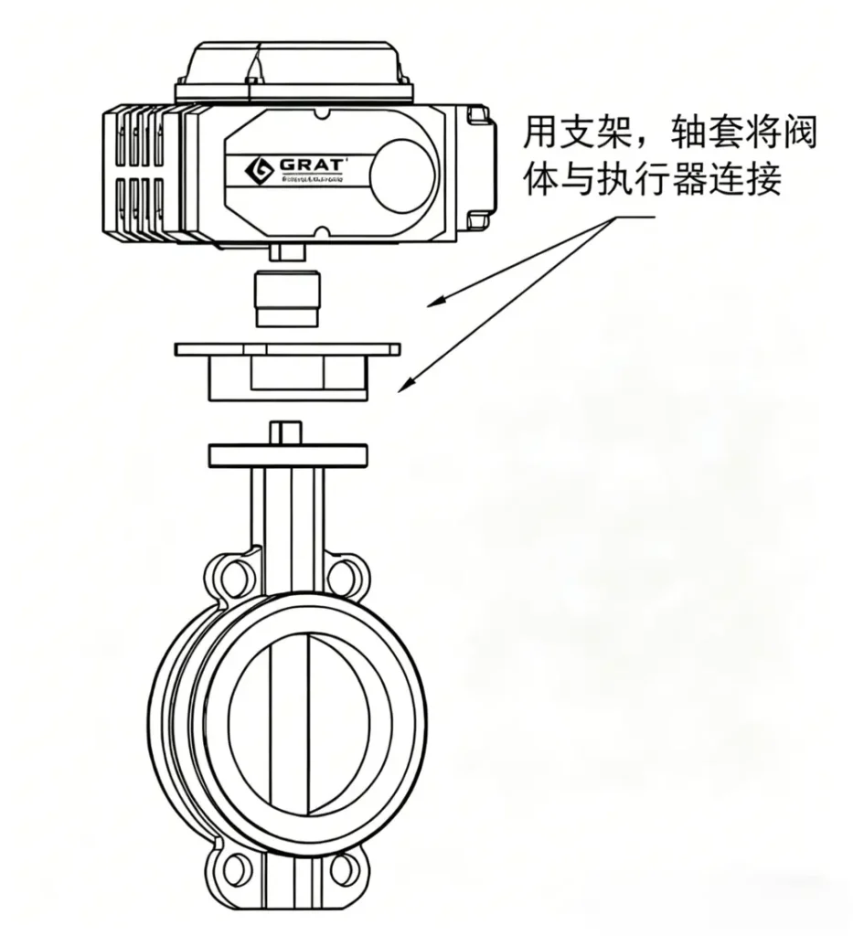 手动阀门如何改成电动阀门 6