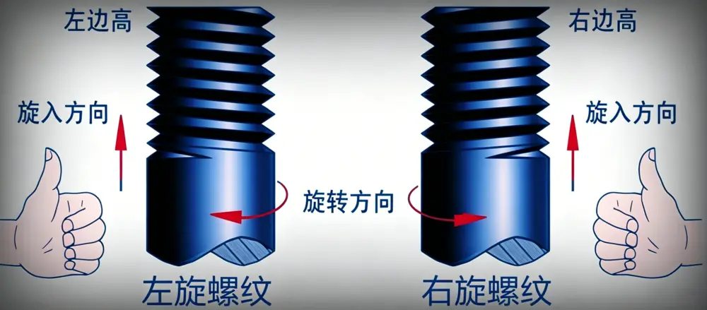 螺纹的详细分类及图解 4 螺纹的详细图解 3