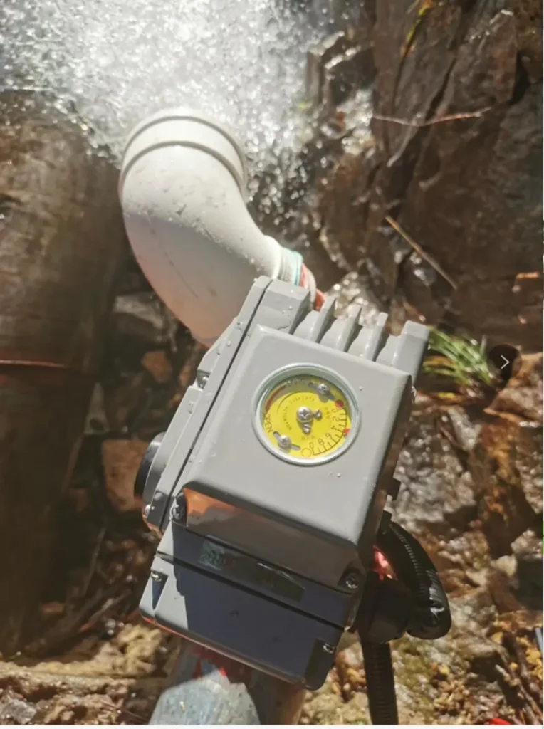 角行程电动执行器 水电站大坝行业应用2