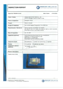CE INSPECTION