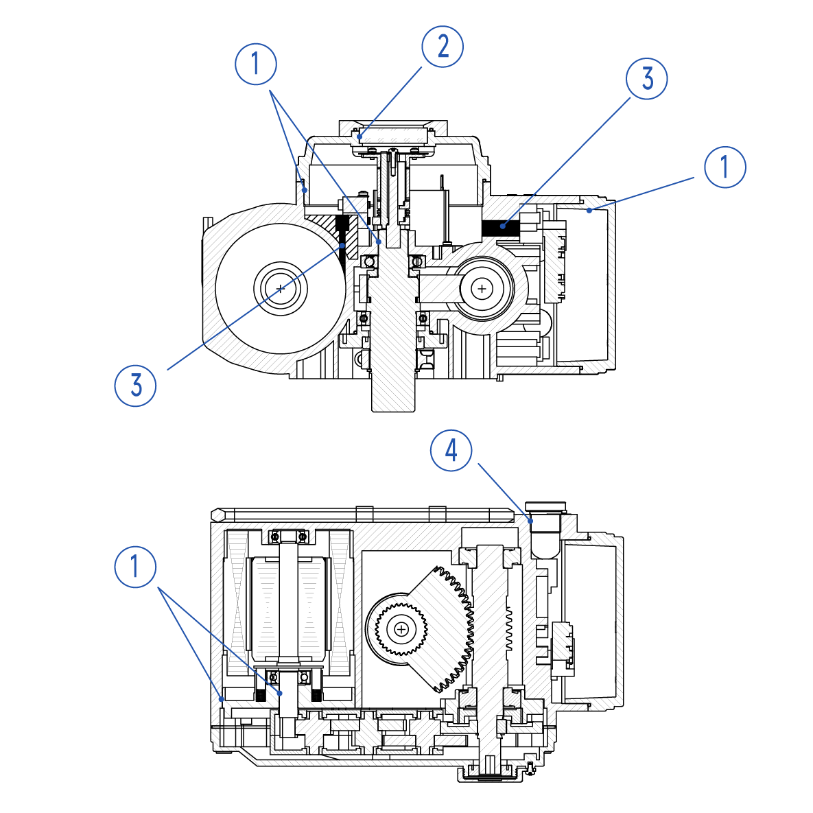Explosion proof feature