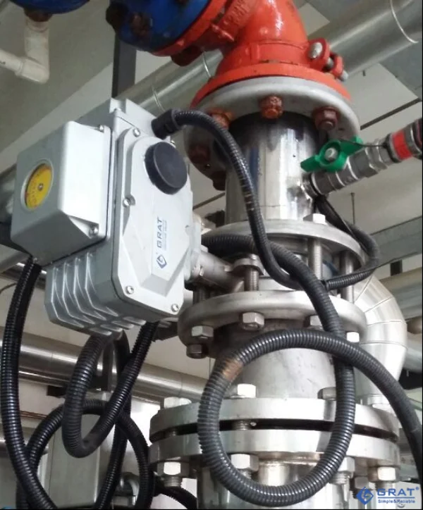 GRAT Short Flange Ball Valve Water Application1