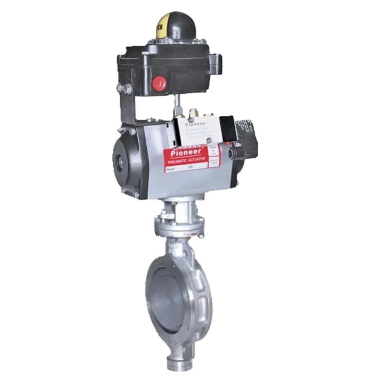 Hard Seal Pneumatic Butterfly Valve