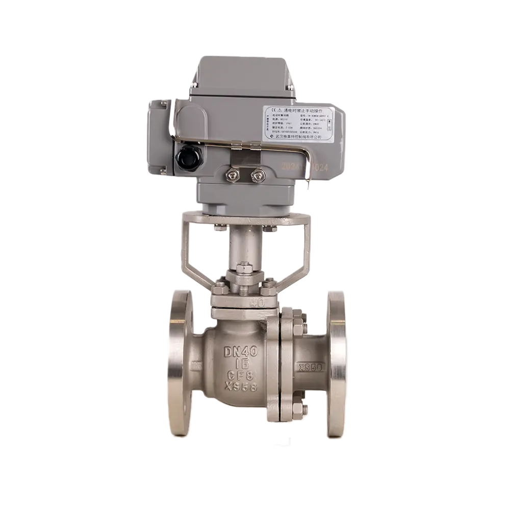 PTFEPFA Lined Electric Ball Valve 5 1