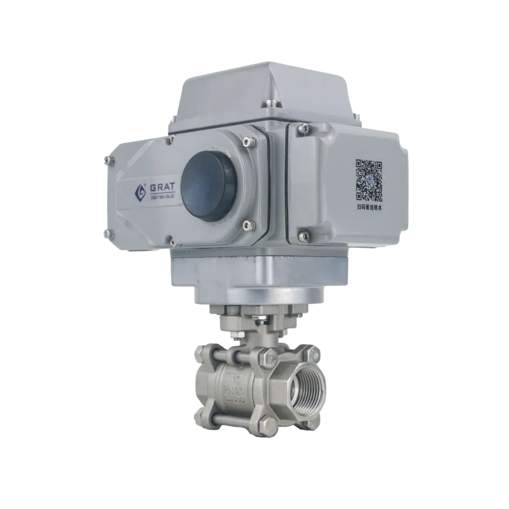 Quick opening Electric Ball Valve 3 1
