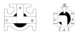 T L shaped