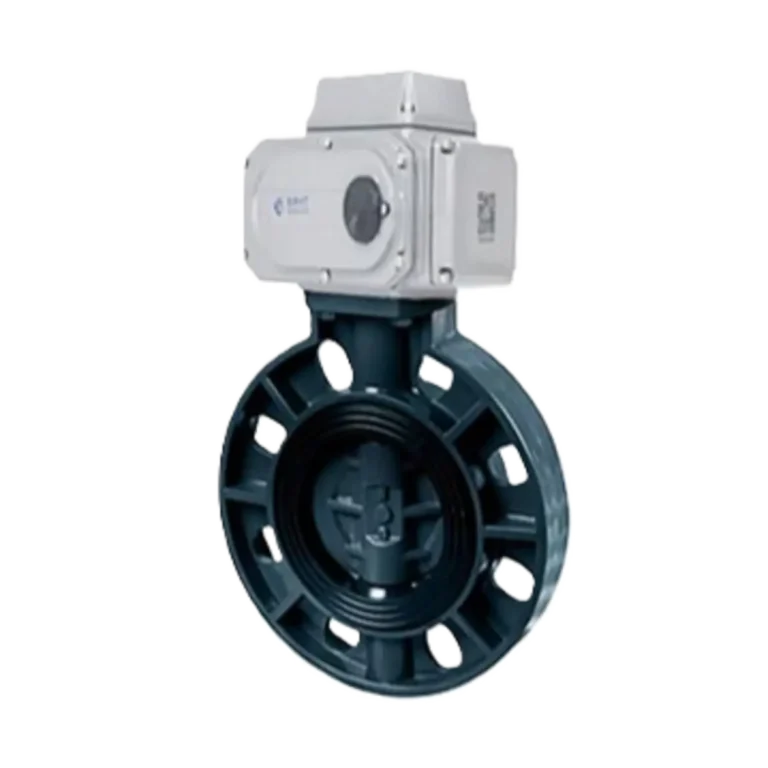UPVC Electric Butterfly Valve 1
